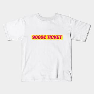 9000€ Ticket - FDP Meme Spruch Kids T-Shirt